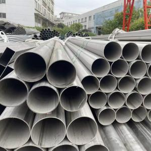 China 95mm 304 Stainless Steel Seamless Tubes Pipes With Thread Male Female on sale