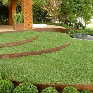  ISO Lawn Edging Corten 100mm Garden Metal Ornaments  Powder Coated Manufactures