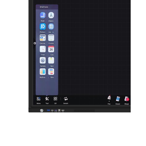 65 Inch Multi Touch Interactive Whiteboard DMS / MDM All In One Pc