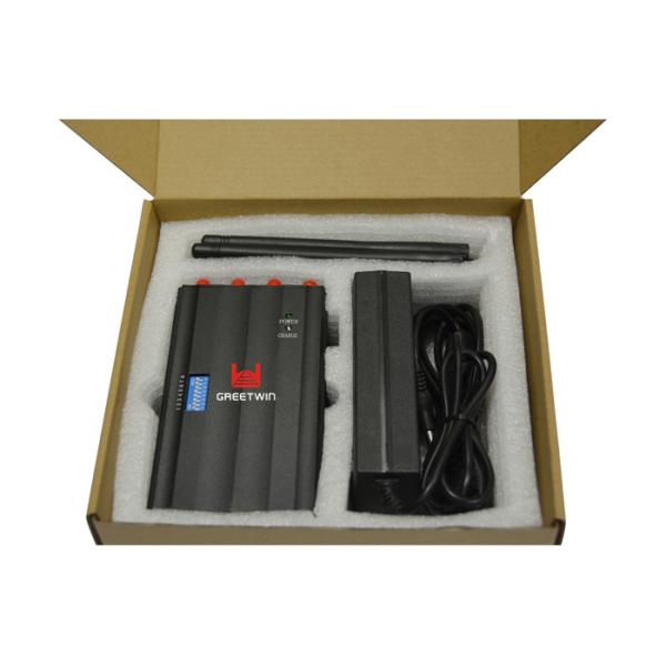 SMA Female Connectors 8 Antennas Cell Phone Signal Blocker Jammer with Individual Switch