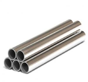 China Decorative 201 Stainless Steel Pipe Tube 0.6mm Round Brush Finish For Furniture on sale