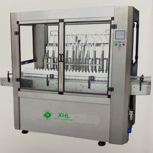 8 Nozzles 1000ml 2400BPH Shampoo Filling Machine