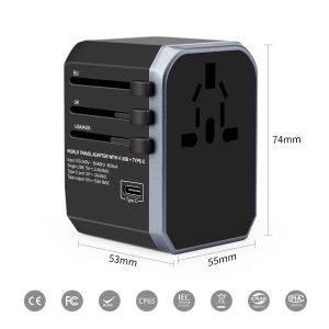 Buy cheap Electrical Multifunction Phone Charger Travel International Power Adapter from wholesalers