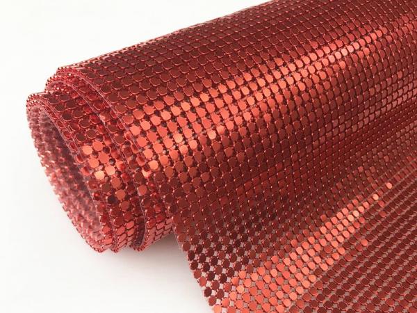 Quality 3mm Flake 150cm Length Metal Sequin Fabric Light Weight for sale