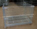 Wire Mesh Foldable Storage Cage1200 X 800mm Material Handling Equipment