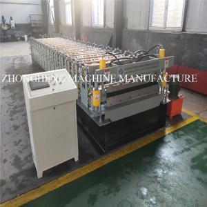 China 27-1000 / 25-995 Double Layer Roll Forming Machine , Roof / Wall Double Deck Roll Forming Machine on sale
