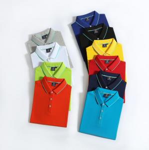 China                  Custom Logo Golf Polo Shirts Quick Dry Short Sleeve Knitted Sport Polo Shirt Sublimation              on sale