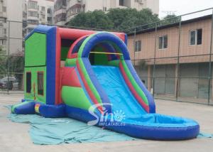  5in1 module panels outdoor kids inflatable bounce house slide combo from Sino Inflatable Manufactures