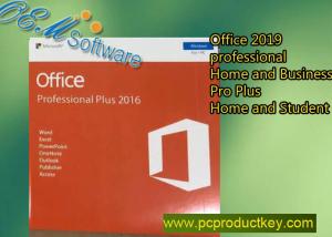  Original Office 2016 PKC , Office 2021 Pro plus Plus Retail Key Dvd Box Manufactures