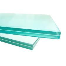 China Beveled Tempered Laminated Safety Glass With PVB Interlayer For Safety And Security on sale
