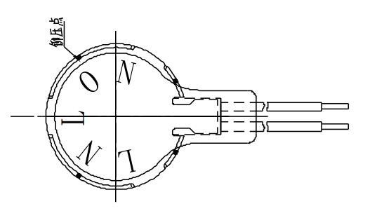 3v Flat Dc Brush Cell Phone Vibration Motor Small Size Φ8 * 2.15mm