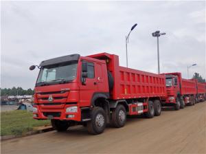 China Sinotruck HOWO 8x4 371hp 40 Ton Dump Truck 12 Wheeler Truck Tipper Euro 2 on sale