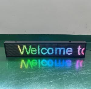  ODM Programmable Rear Window LED Car Display Sign High Brightness Manufactures