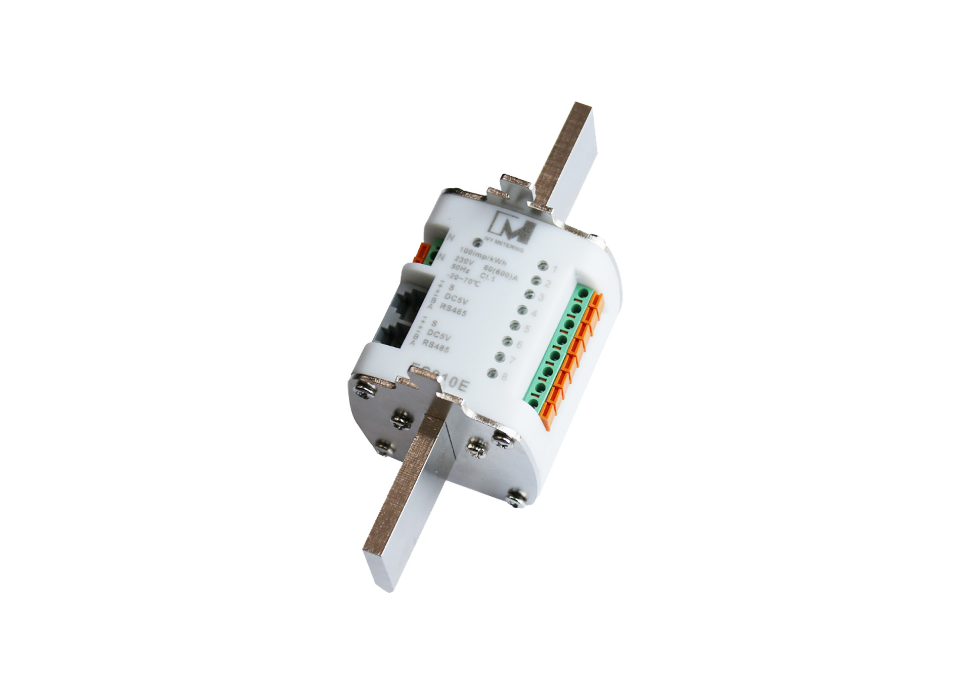 RS485 Voltage AC DC Current Sensor With 8 Input Terminals