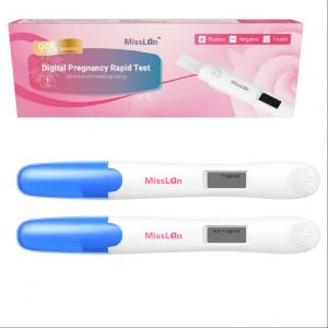  30 Months One Step Digital HCG Test Kit Urine Strip For OTC 1st Response Pregnancy Manufactures