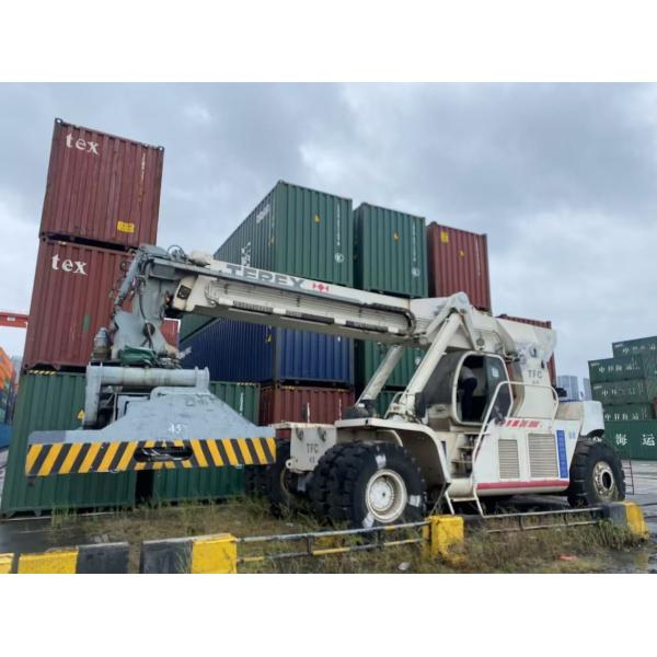 2001 Model Second Hand Reach Stacker Container Handler Terex TFC 45 Customization