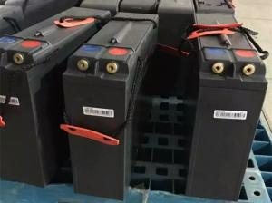 Portable 100 Ah Gel Lead Acid Battery , Front Terminal 12v Deep Cycle Battery