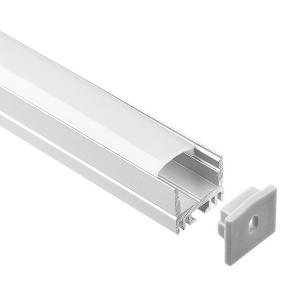  Building LED Strip Light Channel Track aluminum Suspended Profile Surface Mounted Manufactures