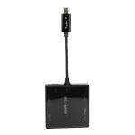 USB 3.1 Type C Card Reader 5Gpbs Multi-Function USB 3.0 Hub And Micro SD TF Card