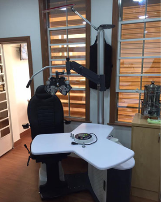 Ophthalmic Unit combined table and chair table combined units S-900 led lamp For three instruments Arm up and down 280