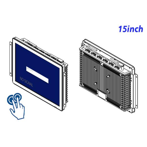15-Inch Touch Screen for Industrial HMI Panels and Factory Monitoring