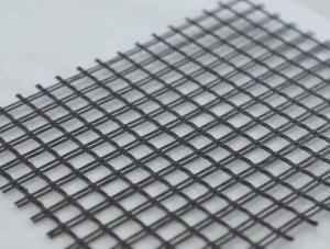 PVC Coated PET Polyester Geogrid Soil Stabilization Fabric High Strength Manufactures