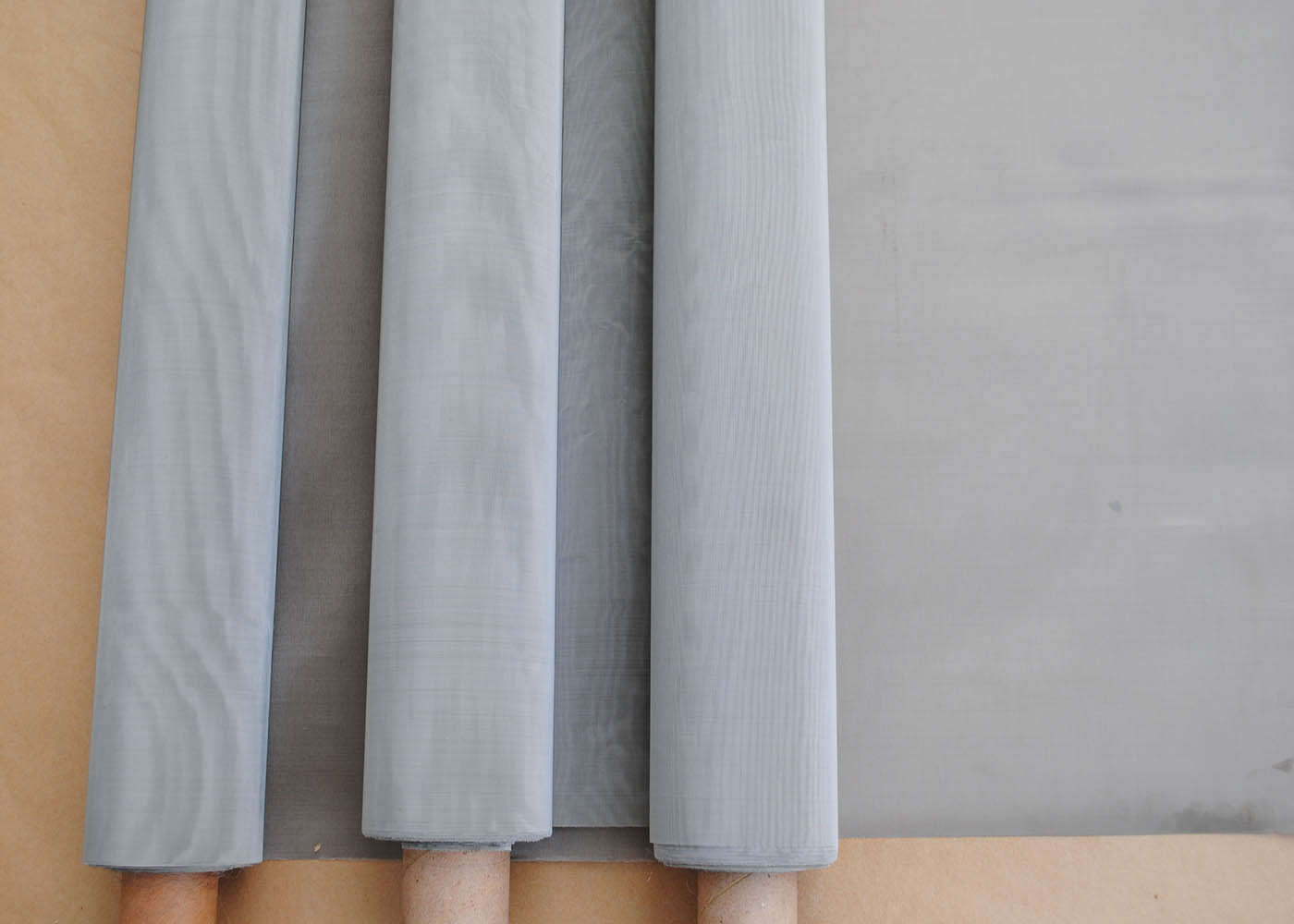 Plain Weave Roll Stainless Steel Screen Printing Mesh For Lcd Screens Printing
