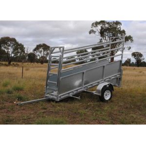 Fast Assemble Cattle Loading Ramp Easy Relocate Durable Anti Slip Treads
