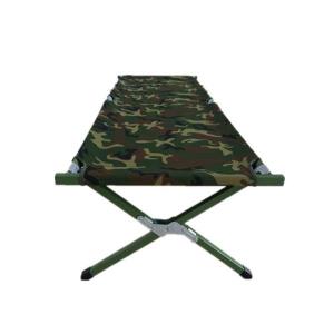  Army Green Tactical Outdoor Gear Folding Military Cot Bed Aluminum Tube Manufactures