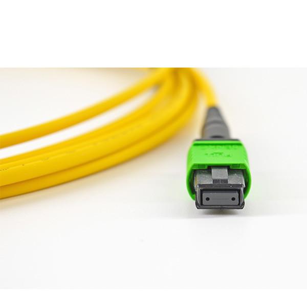 Quality MPO / APC - MPO / APC Patch Cable High Density Multi - Fibers Solutions for sale