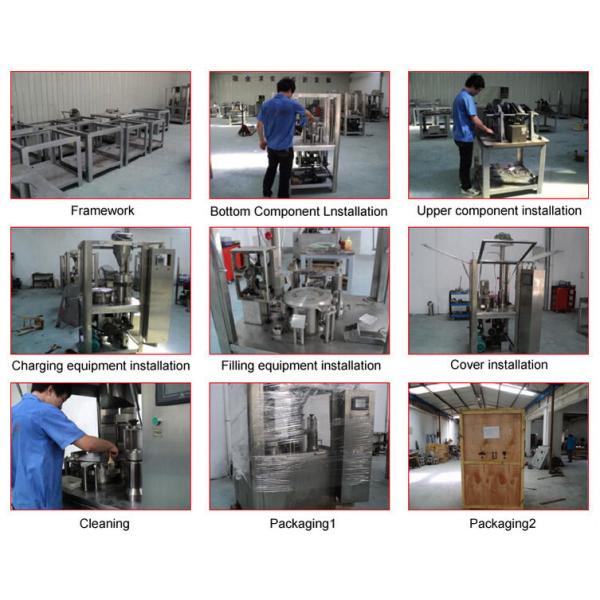 Granule TYPE Automatic Capsule Filling Machine For Small Business