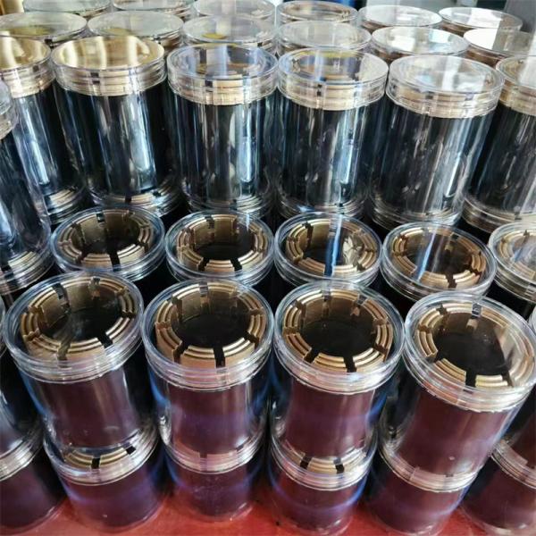 Mining Rock Samples Slotted Pallet with Covers and Core Markers