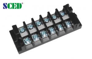  Double Row Screw Panel Mount Terminal Block PCB Terminal Connector With Any Poles Manufactures