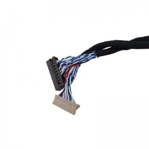  ODM OEM RoHS Compliant Nylon Tube 40 Pin Anti-Oxidation Extension Lcd LVD TV Wire Harness Manufactures