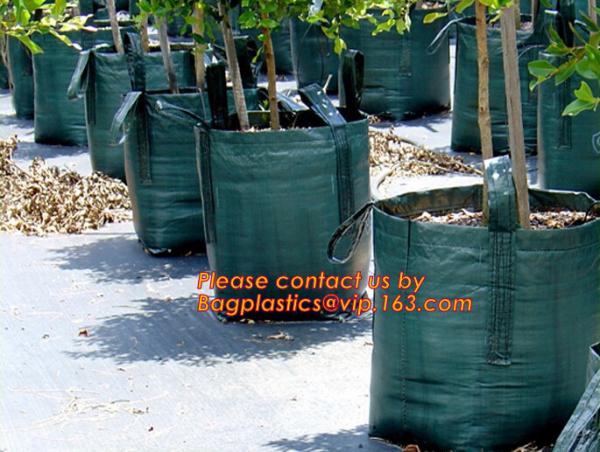 260L PP fabric leaf waste bags/garden bag waste/garden refuse sack,Green PE Bag Garden Waste Bag, Garden Sack BAGEASE PA