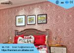 Living Room Modern Removable Wallpaper Pink Mauve Scatter Beads Technology