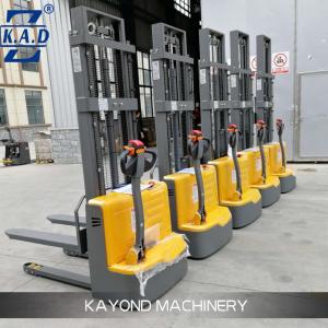  Electric Motor Walkie 1t 2.5m Warehouse Pallet Lift Stacker Manufactures