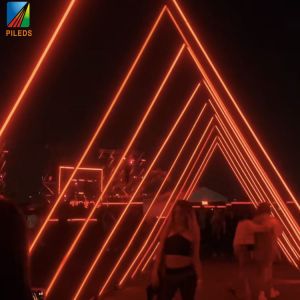 China Addressable Pixel LED Tube Light SMD RGB 5050 for Stage Lighting on sale