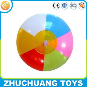 China standard size transparent eye ball beach ball on sale