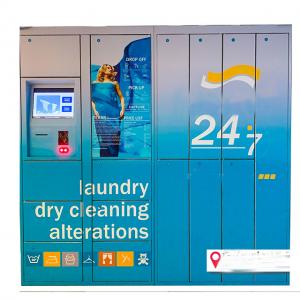 China Electronic Smart Laundry Locker System For Gym Delivery Dry Cleaning Service QR Code Scanner on sale