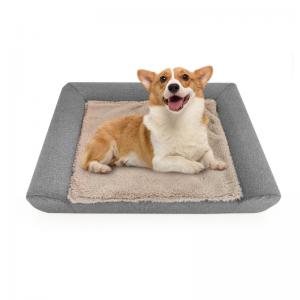  Non Slip Bottom And Egg Crate Foam Washable Dog Bed For Large Dogs Manufactures