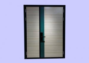 China 1 Hour Fire Rating Wood Fire Doors With Steel Frame For Apartment/ White Maple Veneer Finish on sale