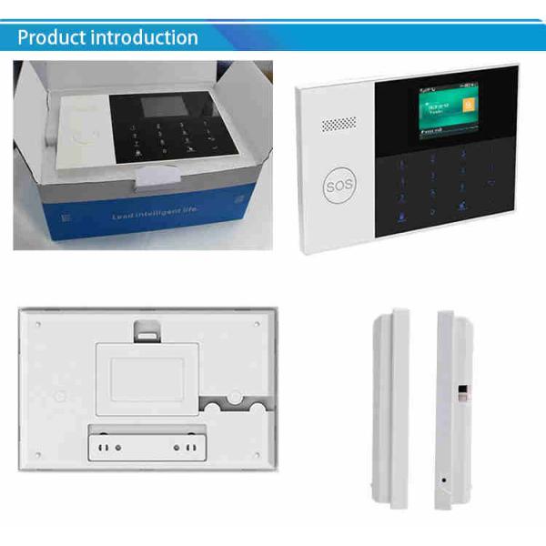 Wired Wireless Home Security Alarm System GSM WIFI Alarm DC 5V With Panic Button