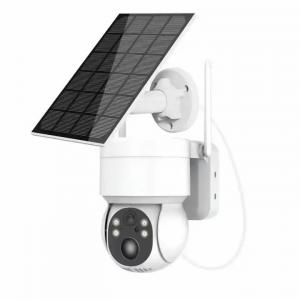  4MP WiFi PTZ Solar Security Camera 4G 3.7W Solar Panel Durable Manufactures