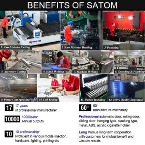 Layers Free Combination Metal Tobacco Cigarette Display Cabinet Rack