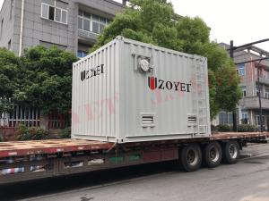 China Q235B Metal Freight Containers Box With Customized size on sale