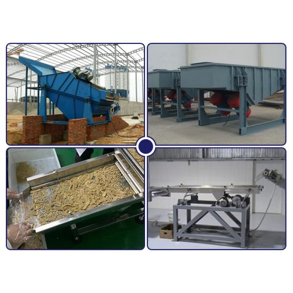 Multi-layer Vibrating Particle Screen Rectangular Stainless Steel Linear Vibrating Screen Sand Sifter