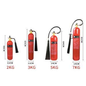  2kg 5kg 7kg Car Fire Extinguisher CO2 Fire Extinguisher Manufactures