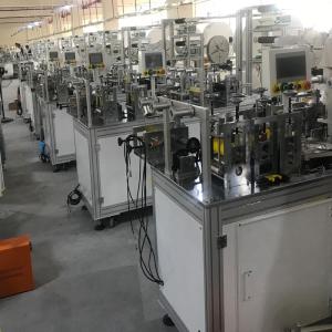 80-120 pieces/min Fashionable Design Fully Automatic Kf94 Fish Type Mask Making