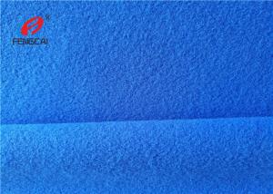  Single Brushed 100% Polyester Tricot Knit Fabric Super Poly Velvet Fabric Manufactures
